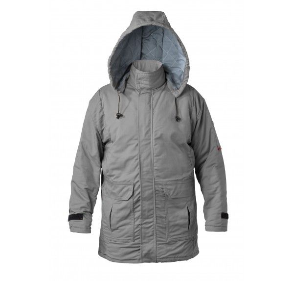 9 oz Indura Insulated Parka W/ 10 Oz Zip In/Zip Out Moda Quilt Liner and  Detachable Hood