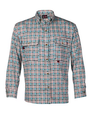 7.5oz Plaid Deluxe Dress Shirt
